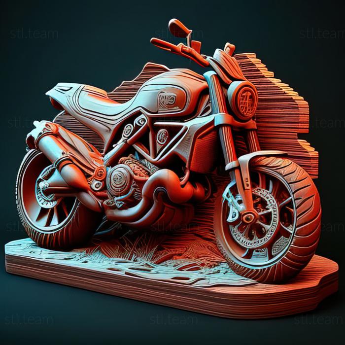 3D model Ducati Scrambler Urban Enduro (STL)